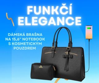 Taška na notebook může byt i elegantní...